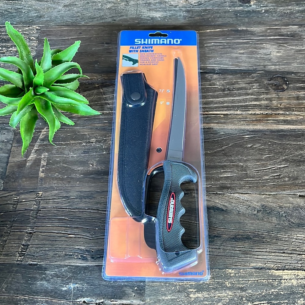 SHIMANO fish fillet knife with sheath - NEW